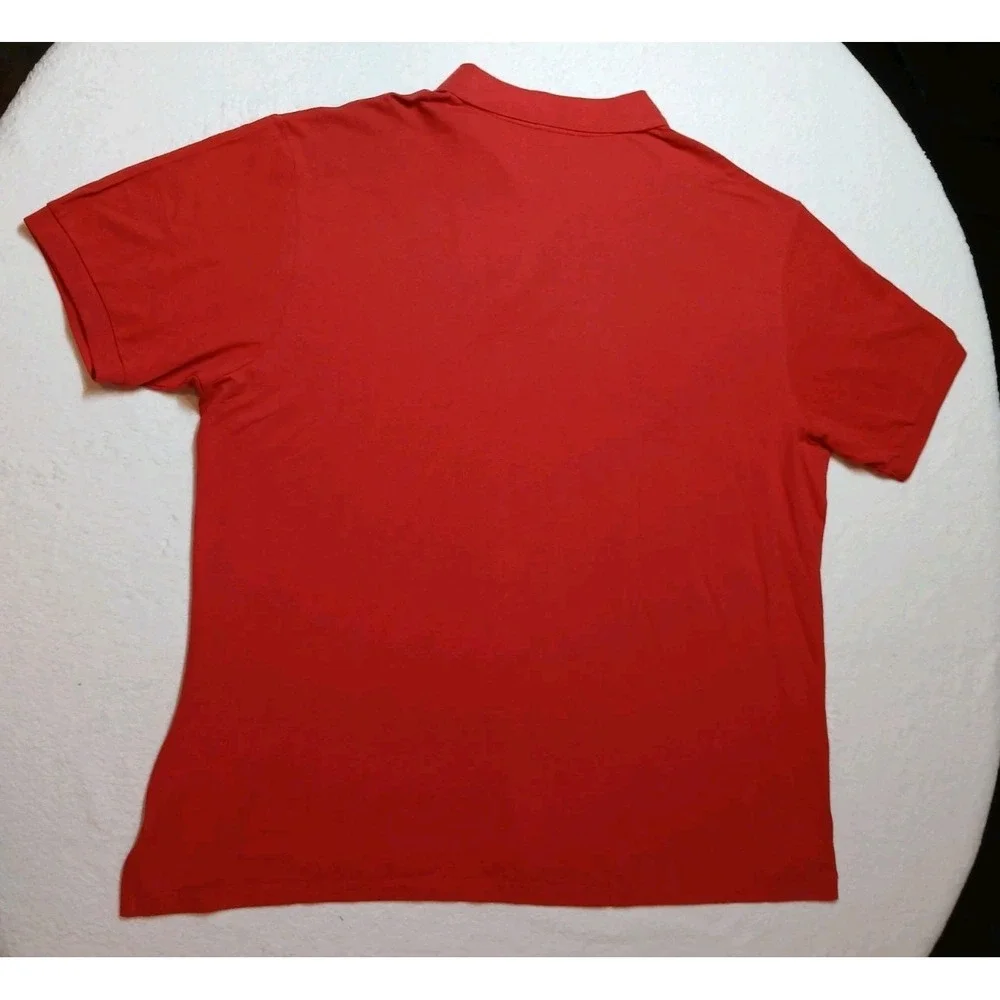 Polo Ralph Lauren Shirt Mens 3XB Big & Tall Classic Fit Red Soft Touch S/S NWT